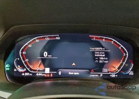 2020 BMW X7 xDrive40I из США, поврежденный, VIN 5UXCW2C01L9B12973